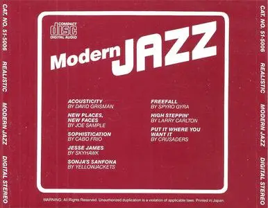 VA - Modern Jazz (1986) {Realistic}