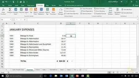 CBT Nuggets - Microsoft Excel 2016
