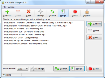 AV Audio Merger 5.5.1