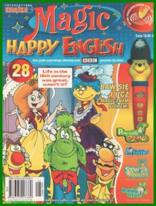 ENGLISH COURSE • Magic Happy English 28 • BOOK with CD-ROM (2014)
