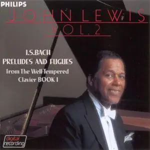 John Lewis - J.S.Bach - Preludes & Fugues from The Well-Tempered Clavier, Book 1 (1998) {4CD Set, Philips PHCE-12001~04}