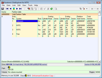 DiskExplorer for NTFS 3.66