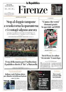 la Repubblica Firenze - 22 Dicembre 2021