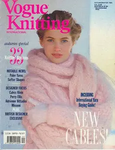 Vogue Knitting International Autumn/Winter 1990