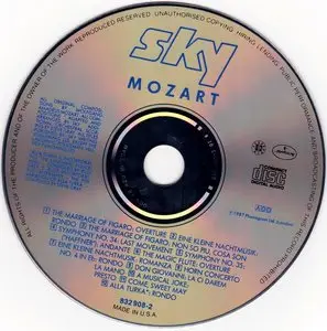 Sky - The Mozart Album (1988) {US 1st Press}