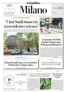 la Repubblica Milano - 31 Luglio 2023
