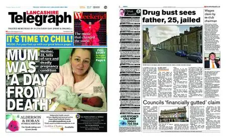 Lancashire Telegraph (Blackburn, Darwen, Hyndburn, Ribble Valley) – February 16, 2019