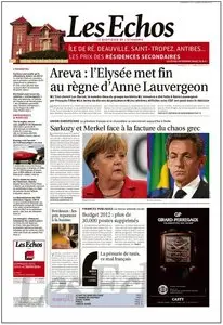 Les Echos du vendredi 17 et samedi 18 juin 2011