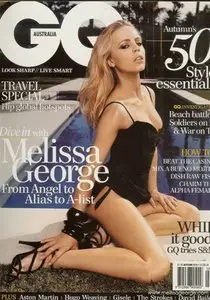 Melissa George - Underwear shoot for Australian GQ