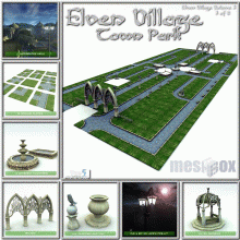 Elven Village Volume 3/ Town Park /3 of 8