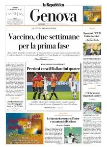 la Repubblica Genova - 21 Dicembre 2020