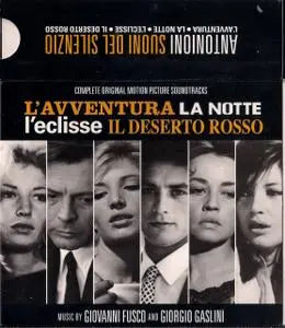 Giorgio Gaslini & Giovanni Fusco - Antonioni, Suoni Del Silenzio (2015) {4CD Set, Quartet Records QR192 rec 1960-1964}