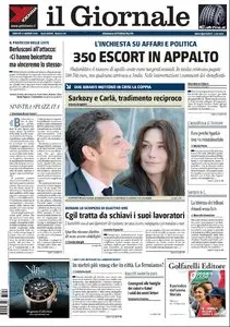 IL GIORNALE DEL 11 MARZO 2010