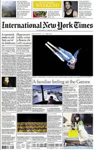 International New York Times February 15 2014