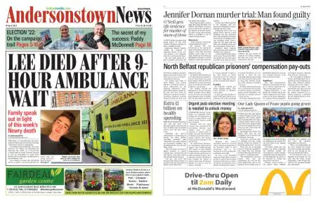 Andersonstown News – April 16, 2022