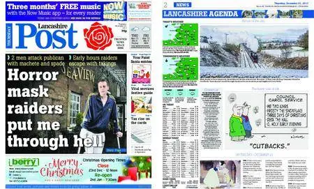 Lancashire Evening Post – December 21, 2017