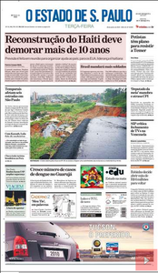 Jornal O Estado de SP em PDF, Terça, 26 de Janeiro de 2010
