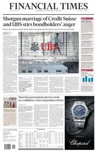 Financial Times USA - 21 March 2023