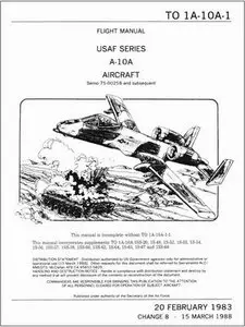 Flight Manual USAF Series A-10A Aircraft