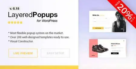 CodeCanyon - Popup Plugin for WordPress - Layered Popups v6.17 - 5978263