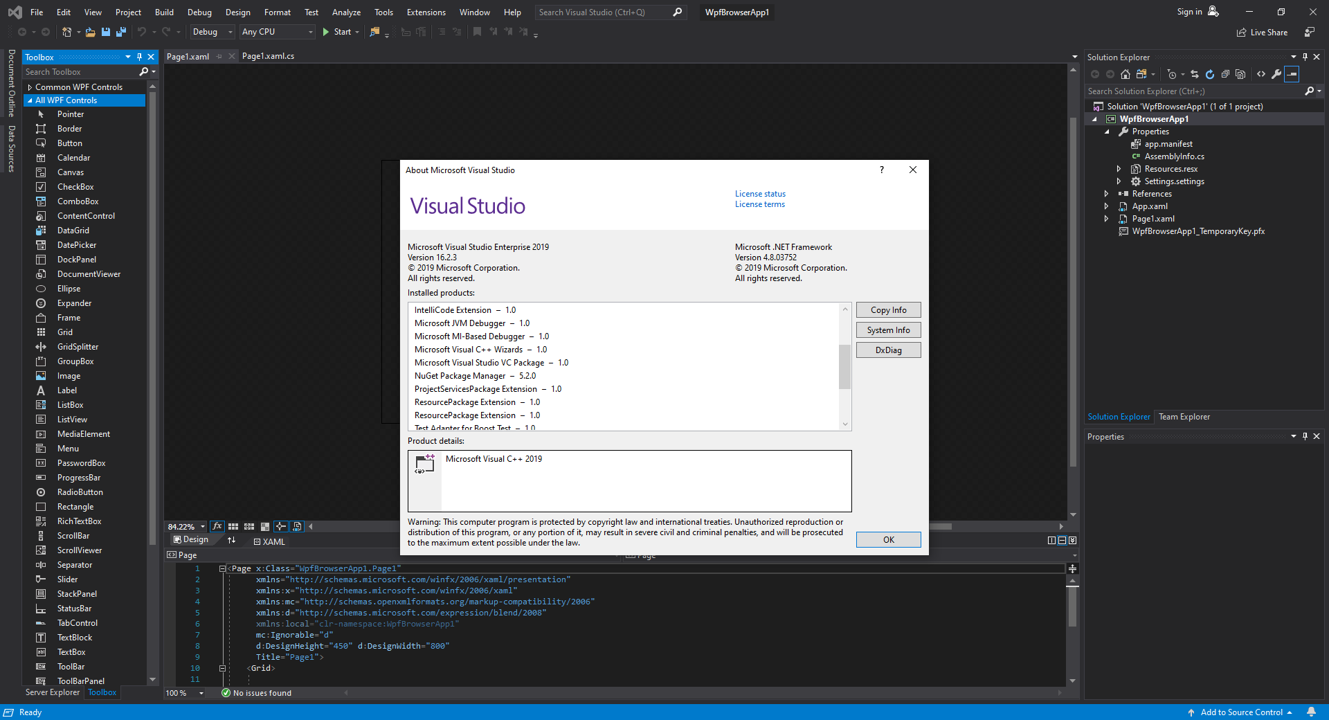 Visual studio версия c. Visual Studio 2019. Компоненты Visual Studio. Визуал студио 2019. Панель элементов Visual Studio.