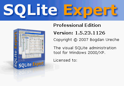 SQLite Expert Professional ver.1.5.23.1126