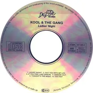 Kool & The Gang - Ladies' Night (1979) {DeLite}