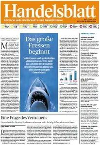 Handelsblatt vom Mittwoch, 19. Februar 2014