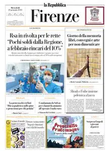 la Repubblica Firenze - 25 Gennaio 2023