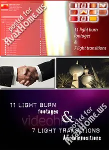 Light Transitions & Burns - Project for After Effects (Videohive)