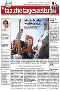Tageszeitung TAZ vom 25 Juni 2012