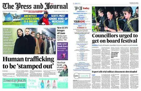 The Press and Journal Moray – February 20, 2018