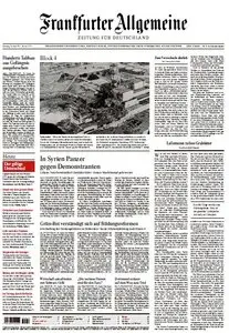 Frankfurter Allgemeine Zeitung vom 26 April 2011