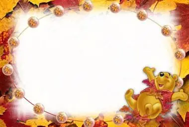 Pooh Frame for Photoshop