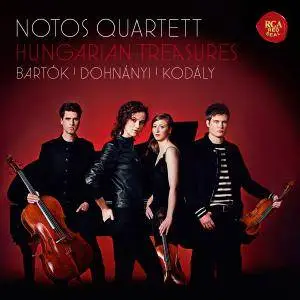 Notos Quartett - Hungarian Treasures - Bartók, Dohnányi & Kodály (2017) [Official Digital Download]