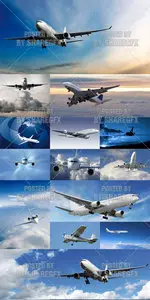 Stock Photo - Commercial Aviation