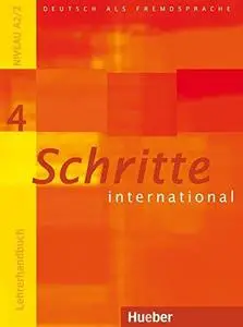 Schritte international 4: Lehrerhandbuch