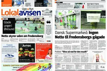 Lokalavisen Uge-Nyt Fredensborg – 18. juli 2017