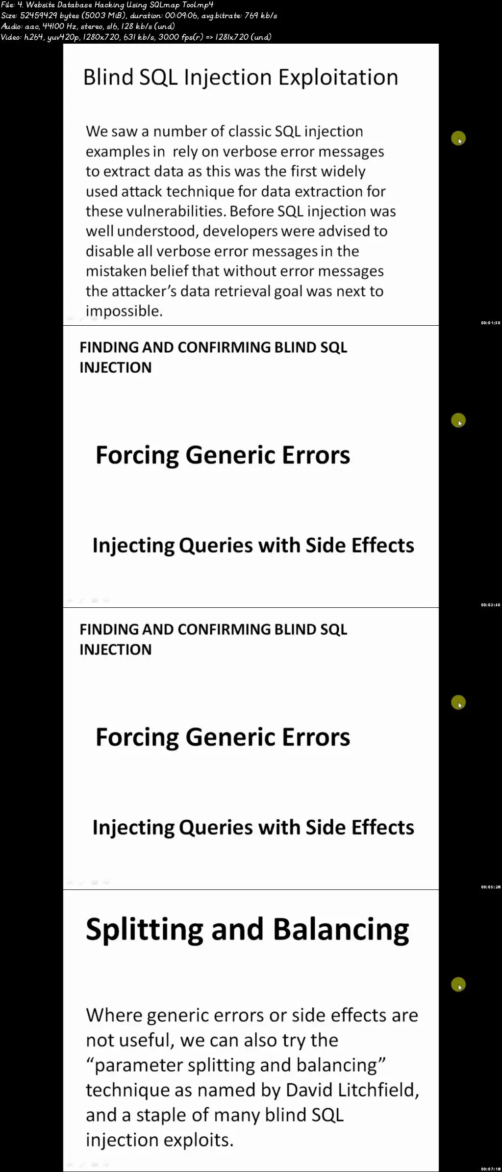 Complete SQL Injection Course: Beginner to Advanced! / AvaxHome