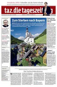 Tageszeitung TAZ vom 26 Februar 2014
