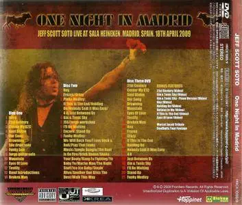 Jeff Scott Soto - One Night In Madrid (2009) {2010, Japanese Edition}