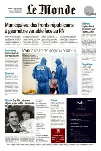 Le Monde du Dimanche 21 et Lundi 22 Juin 2020
