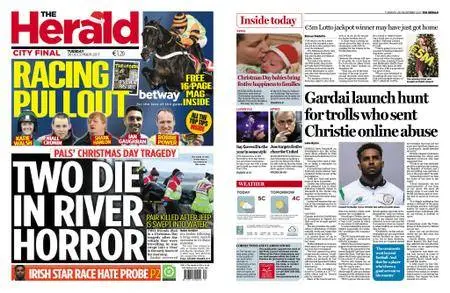 The Herald (Ireland) – December 26, 2017