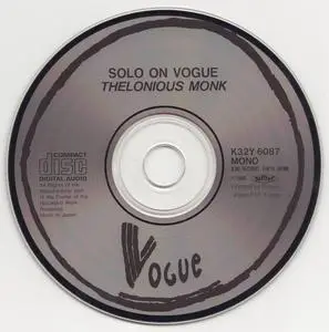 Thelonious Monk - Solo On Vogue (1954) {Vogue Japan, K32Y-6087, Early Press}