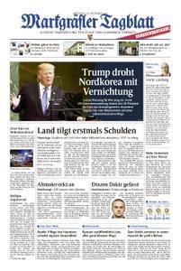 Markgräfler Tagblatt - 20. September 2017