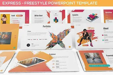 Express - Powerpoint Template