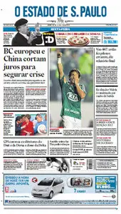 Jornal O Estado de São Paulo - 6 de julho de 2012 - Sexta
