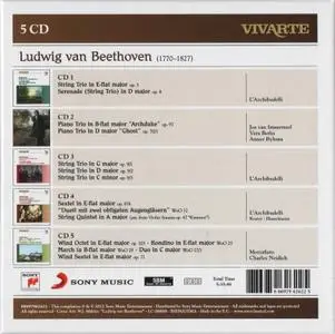 Ludwig van Beethoven - String Trios, Piano Trios, Sextets, Wind Octet (5CD) (2012)