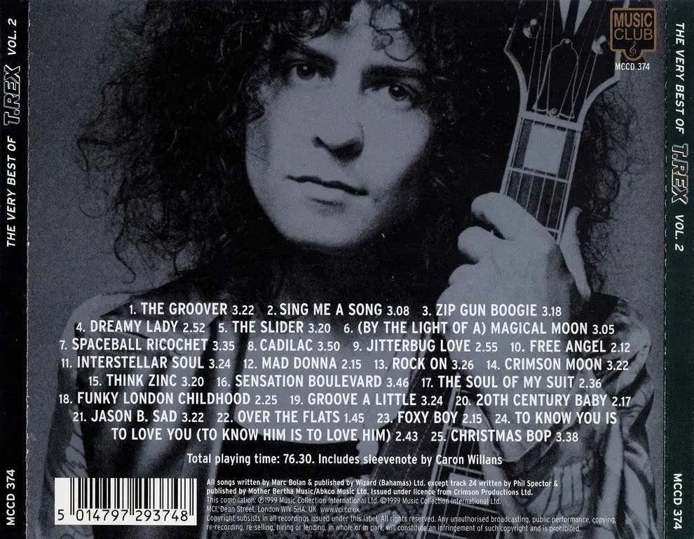 T. Rex - The Very Best Of T. Rex: Volume 2 (1999)   Avaxhome