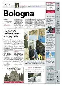 la Repubblica Bologna - 1 Febbraio 2019